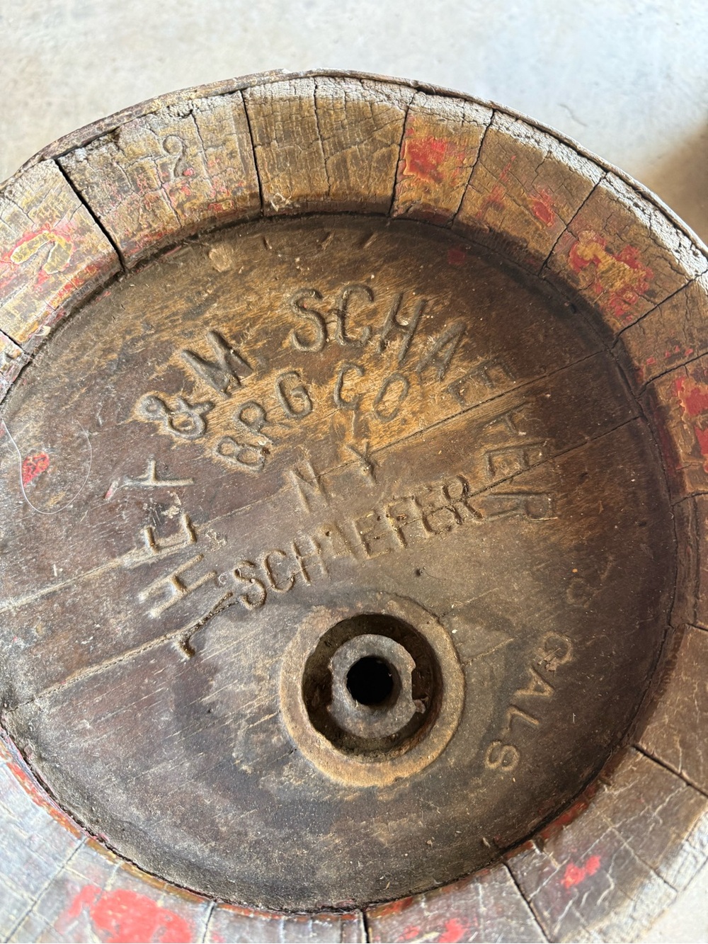 RARE Find 1900’s Prohibition F & M Schaefer Keg.